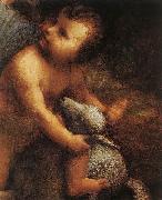 LEONARDO da Vinci The Virgin and Child with St Anne oil painting artist